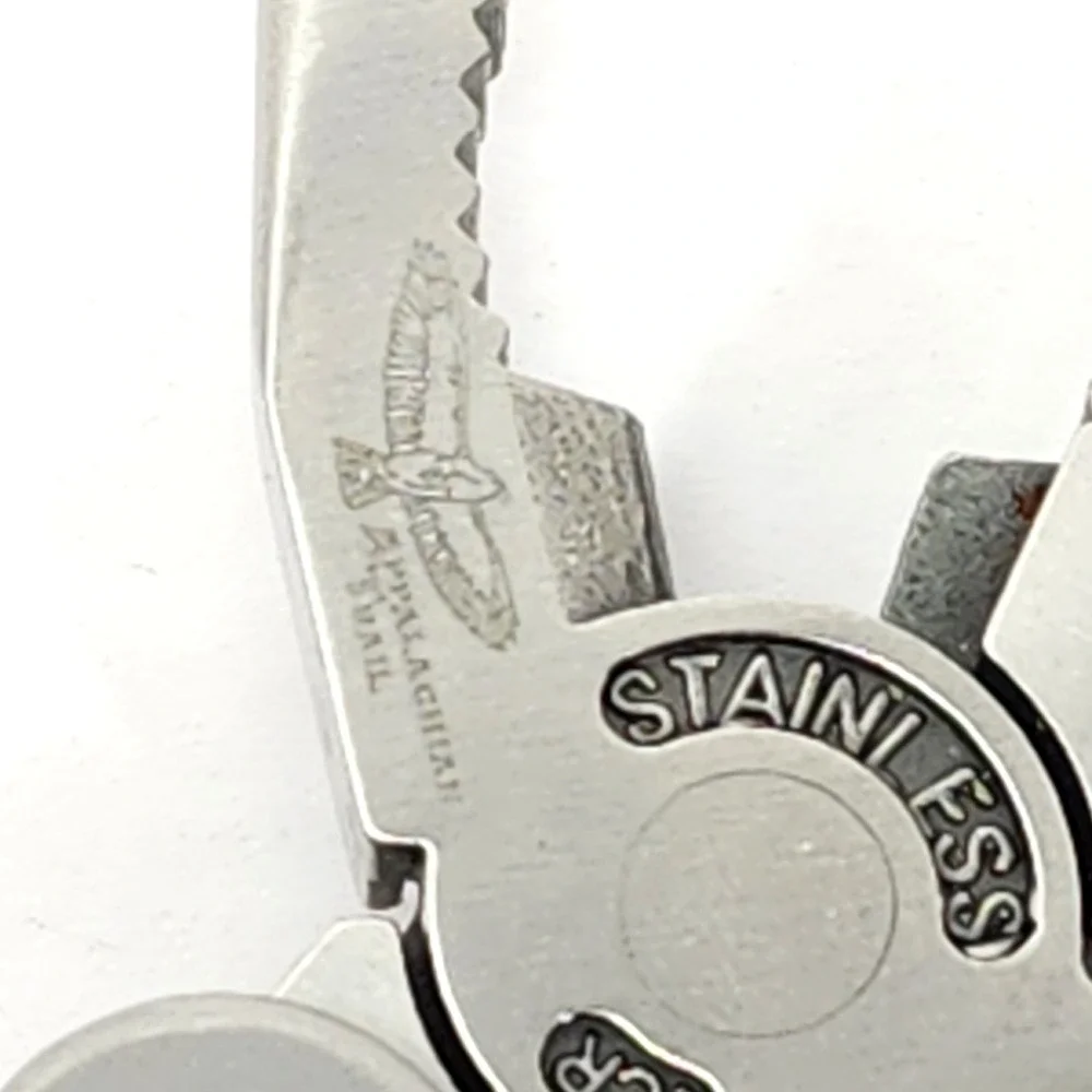 LOT of 2 Stanley 2CR Multi Tool Pliers Knife Saw Screwdriver File, Stainless